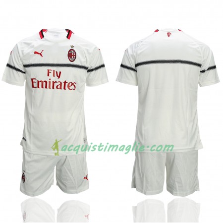 Divisa di Calcio AC Milan Bambino Trasferta 2018/2019